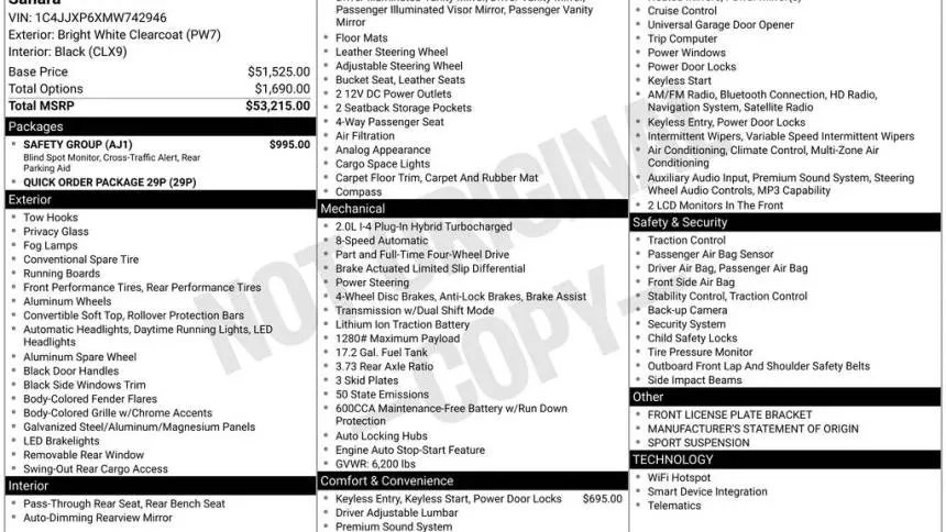 2021 Jeep Wrangler 1C4JJXP6XMW742946