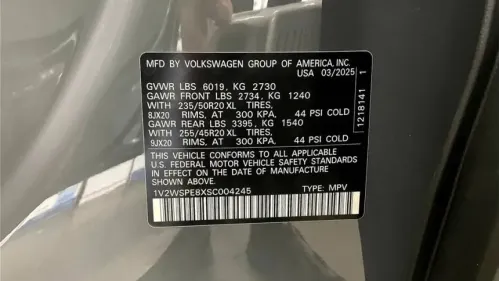 2025 Volkswagen ID.4 1V2WSPE8XSC004245