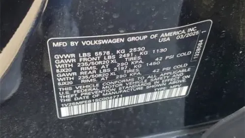 2025 Volkswagen ID.4 1V25MPE81SC004771