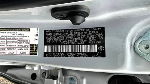 2019 Toyota Prius Prime JTDKARFP7K3106056