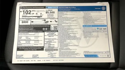 2025 Volkswagen ID.4 1V2JSPE87SC003905