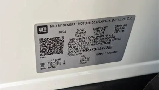 2025 Chevrolet Blazer EV 3GNKDKRJ7SS137282