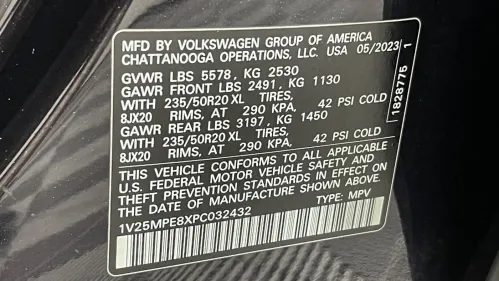 2023 Volkswagen ID.4 1V25MPE8XPC032432