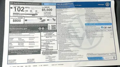 2025 Volkswagen ID.4 1V2WSPE81SC004585