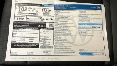 2025 Volkswagen ID.4 1V2WSPE81SC004828