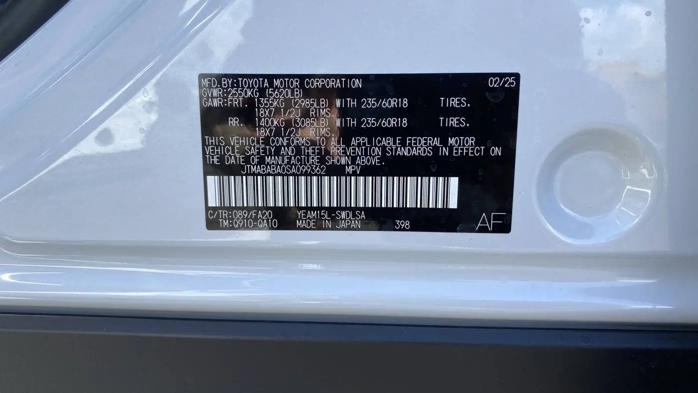 2025 Subaru Solterra JTMABABA0SA099362