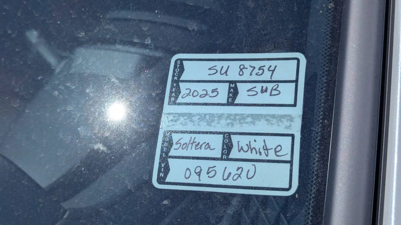 2025 Subaru Solterra JTMABABA9SA095620