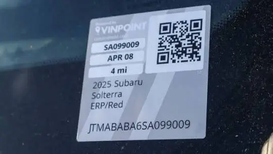 2025 Subaru Solterra JTMABABA6SA099009