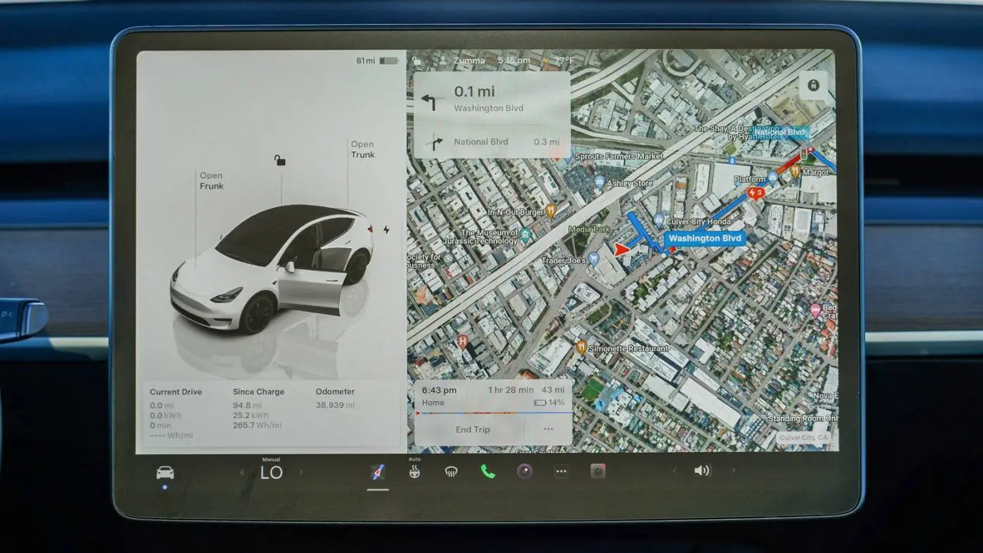 2022 Tesla Model Y 7SAYGDEF5NF505742