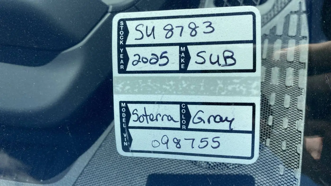 2025 Subaru Solterra JTMABABA3SA098755