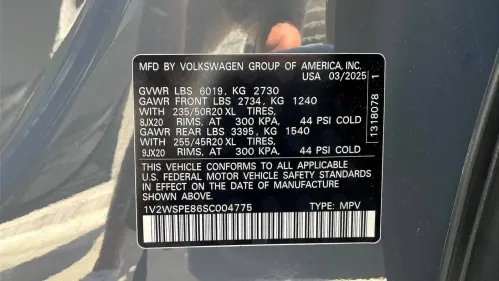 2025 Volkswagen ID.4 1V2WSPE86SC004775