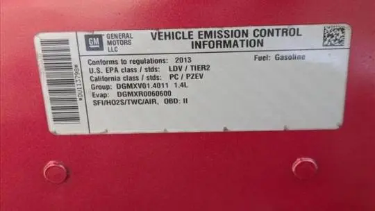 2013 Chevrolet VOLT 1G1RH6E41DU113798