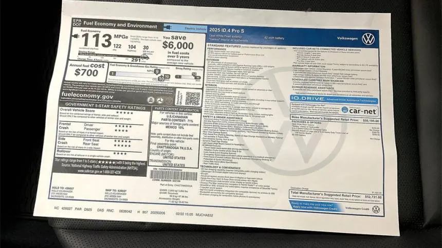 2025 Volkswagen ID.4 1V2VRPE87SC000354