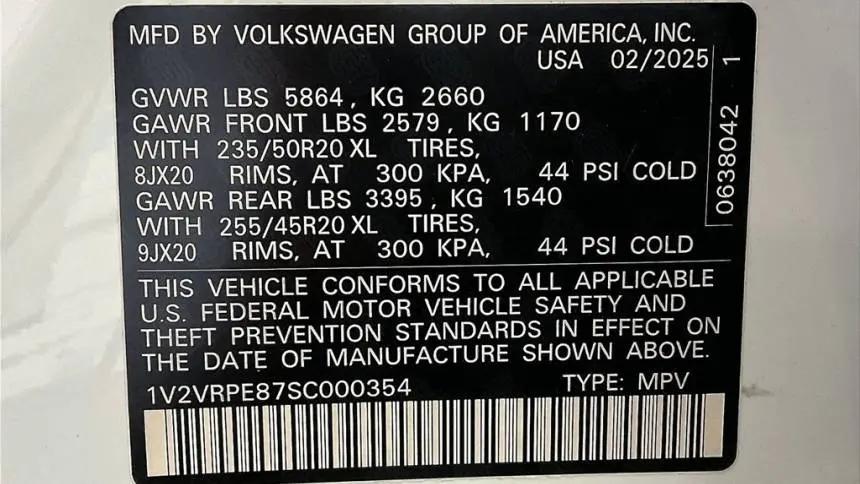 2025 Volkswagen ID.4 1V2VRPE87SC000354