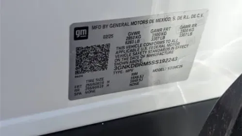 2025 Chevrolet Blazer EV 3GNKDBRM5SS192243