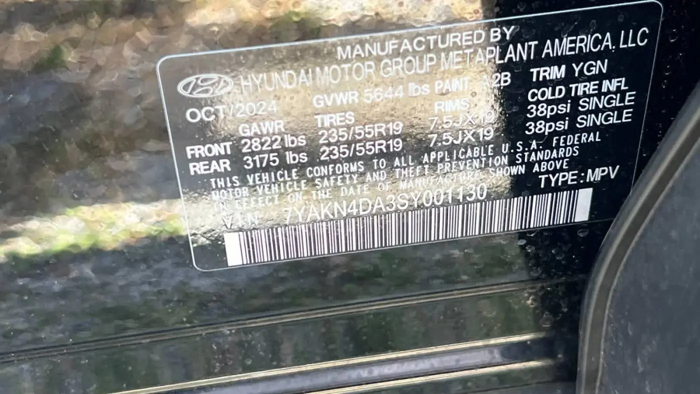 2025 Hyundai IONIQ 5 7YAKN4DA3SY001130