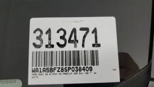 2025 Audi Q4 e-tron WA1A5BFZ8SP038409