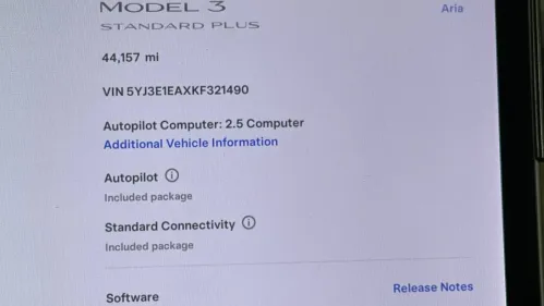 2019 Tesla Model 3 5YJ3E1EAXKF321490
