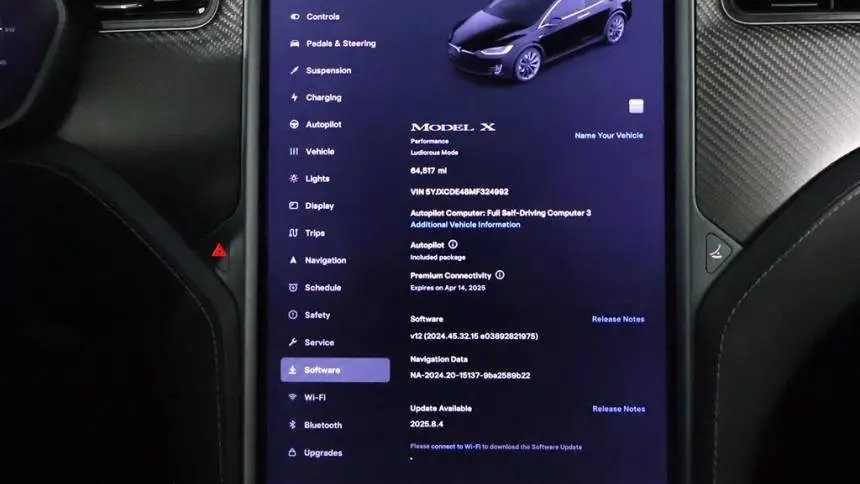 2021 Tesla Model X 5YJXCDE48MF324992