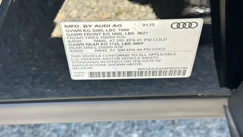 2023 Audi e-tron WA1AAAGE9PB025190