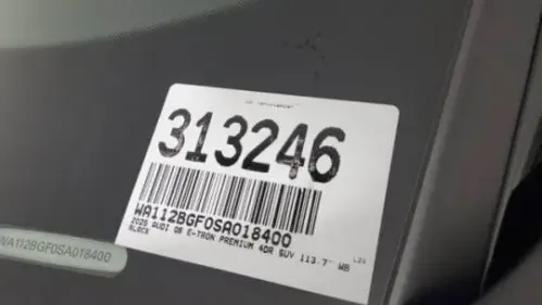 2025 Audi Q6 e-tron WA112BGF0SA018400