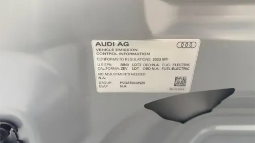 2023 Audi Q4 e-tron WA132BFZ0PP015862