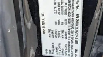 2021 Tesla Model 3 5YJ3E1EAXMF095129