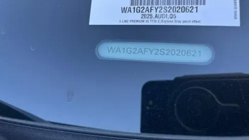2025 Audi Q5 WA1G2AFY2S2020621