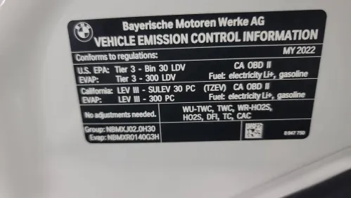 2022 BMW 5 Series WBA13AG00NCK38666