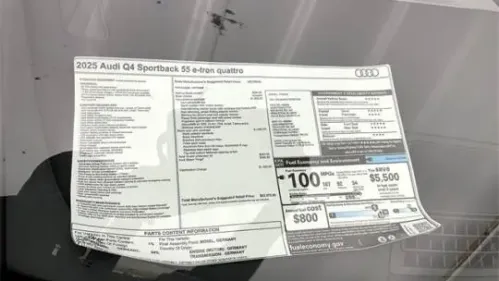2025 Audi Q4 e-tron WA12UBFZ7SP001486