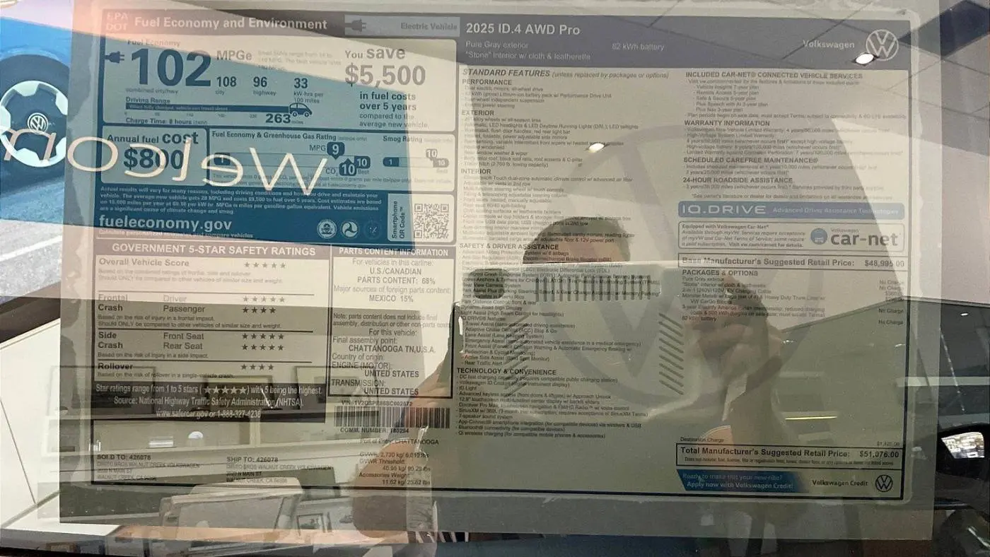 2025 Volkswagen ID.4 1V2DSPE86SC002872