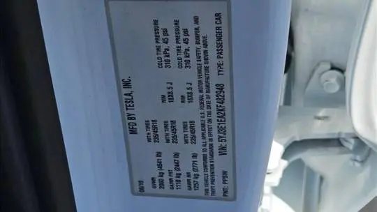 2019 Tesla Model 3 5YJ3E1EA2KF482948