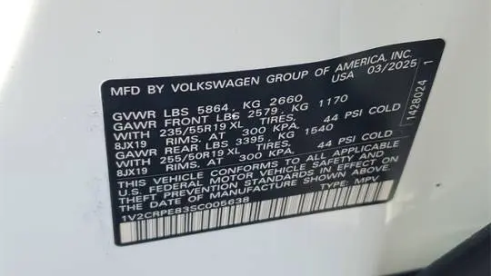 2025 Volkswagen ID.4 1V2CRPE83SC005638
