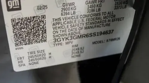 2025 Cadillac OPTIQ 3GYK3GMR6SS194637