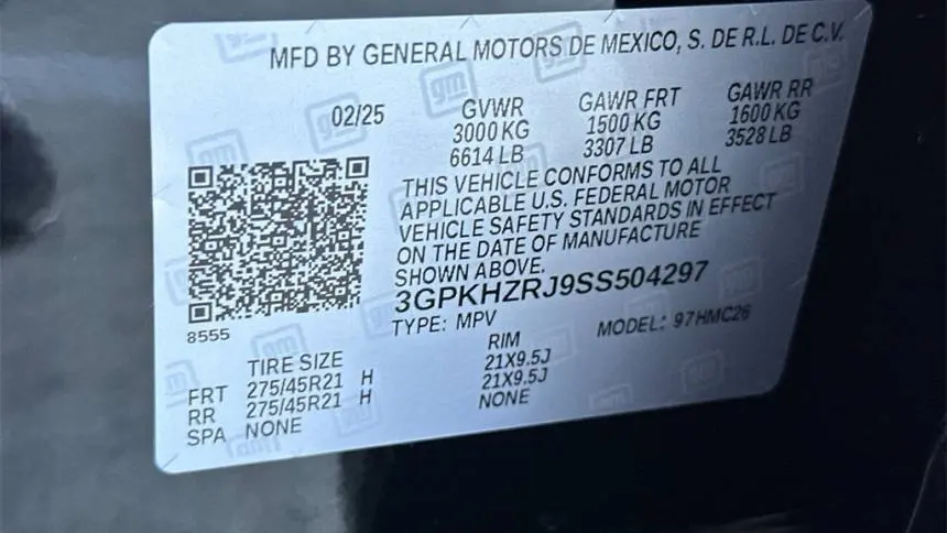 2025 Honda Prologue 3GPKHZRJ9SS504297