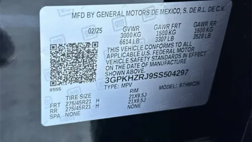 2025 Honda Prologue 3GPKHZRJ9SS504297