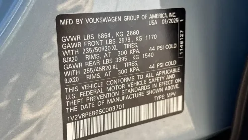 2025 Volkswagen ID.4 1V2VRPE86SC003701
