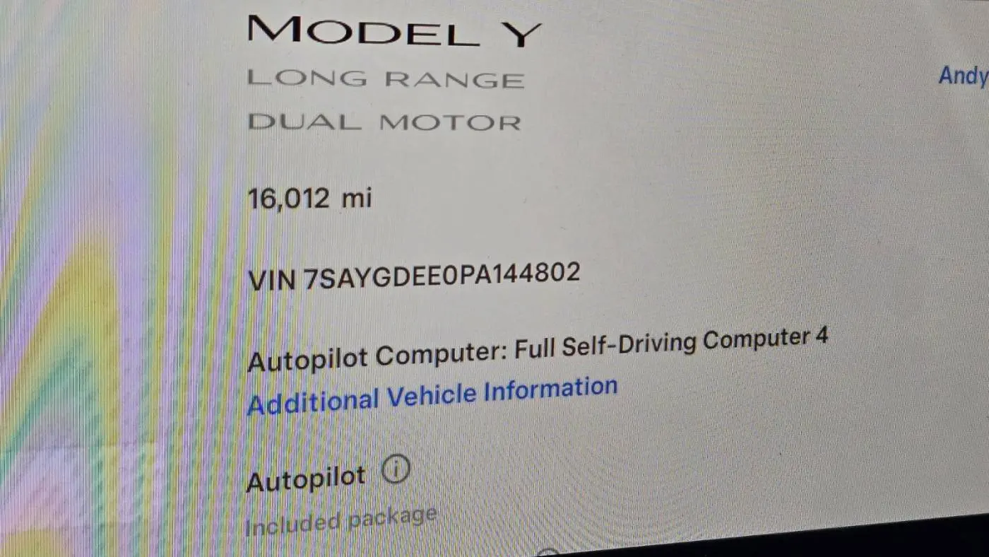 2023 Tesla Model Y 7SAYGDEE0PA144802