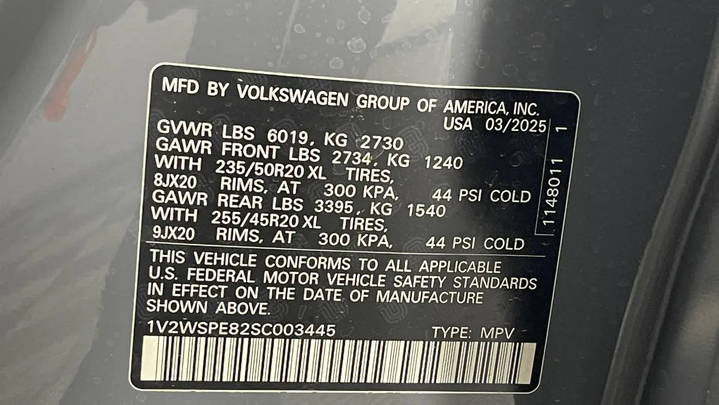 2025 Volkswagen ID.4 1V2WSPE82SC003445