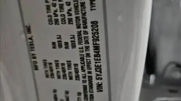 2021 Tesla Model 3 5YJ3E1EB4MF925208
