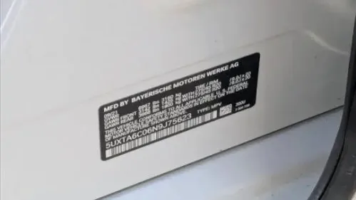 2022 BMW X5 5UXTA6C06N9J75623