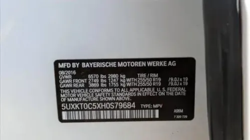 2017 BMW X5 5UXKT0C5XH0S79684