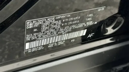 2025 Subaru Solterra JTMABABA2SA099203