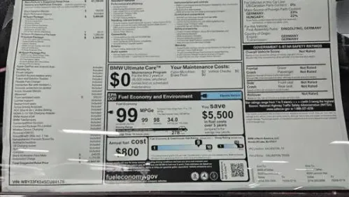 2025 BMW i5 WBY33FK04SCU84176