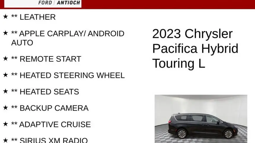 2023 Chrysler Pacifica 2C4RC1L7XPR626118