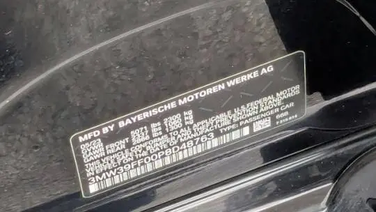 2023 BMW 3 Series 3MW39FF00P8D48763