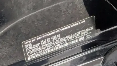 2023 BMW 3 Series 3MW39FF00P8D48763