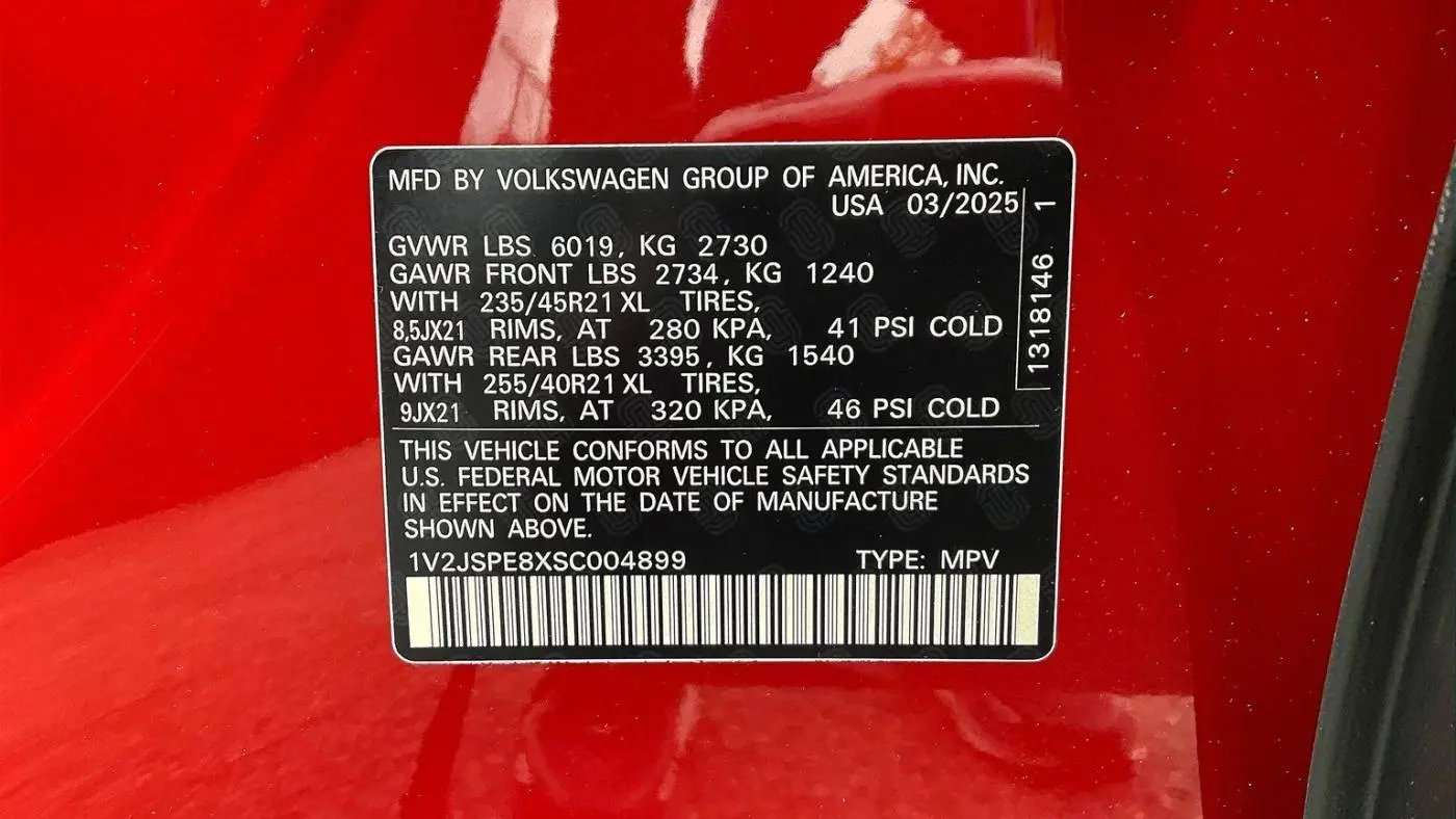 2025 Volkswagen ID.4 1V2JSPE8XSC004899