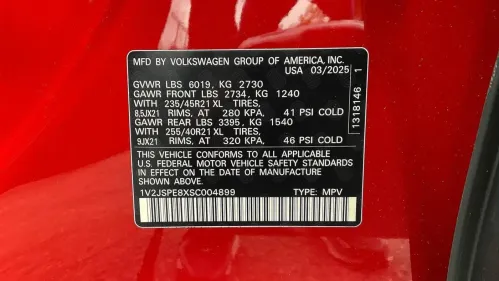 2025 Volkswagen ID.4 1V2JSPE8XSC004899