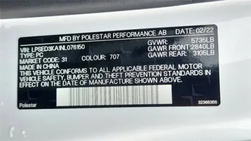 2022 Polestar 2 - Images - 36